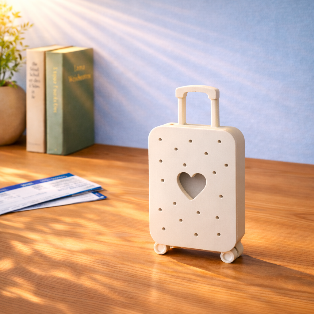 Kleine Reisekoffer - Ein Geschenk für unsere Lieben mit Fernweh