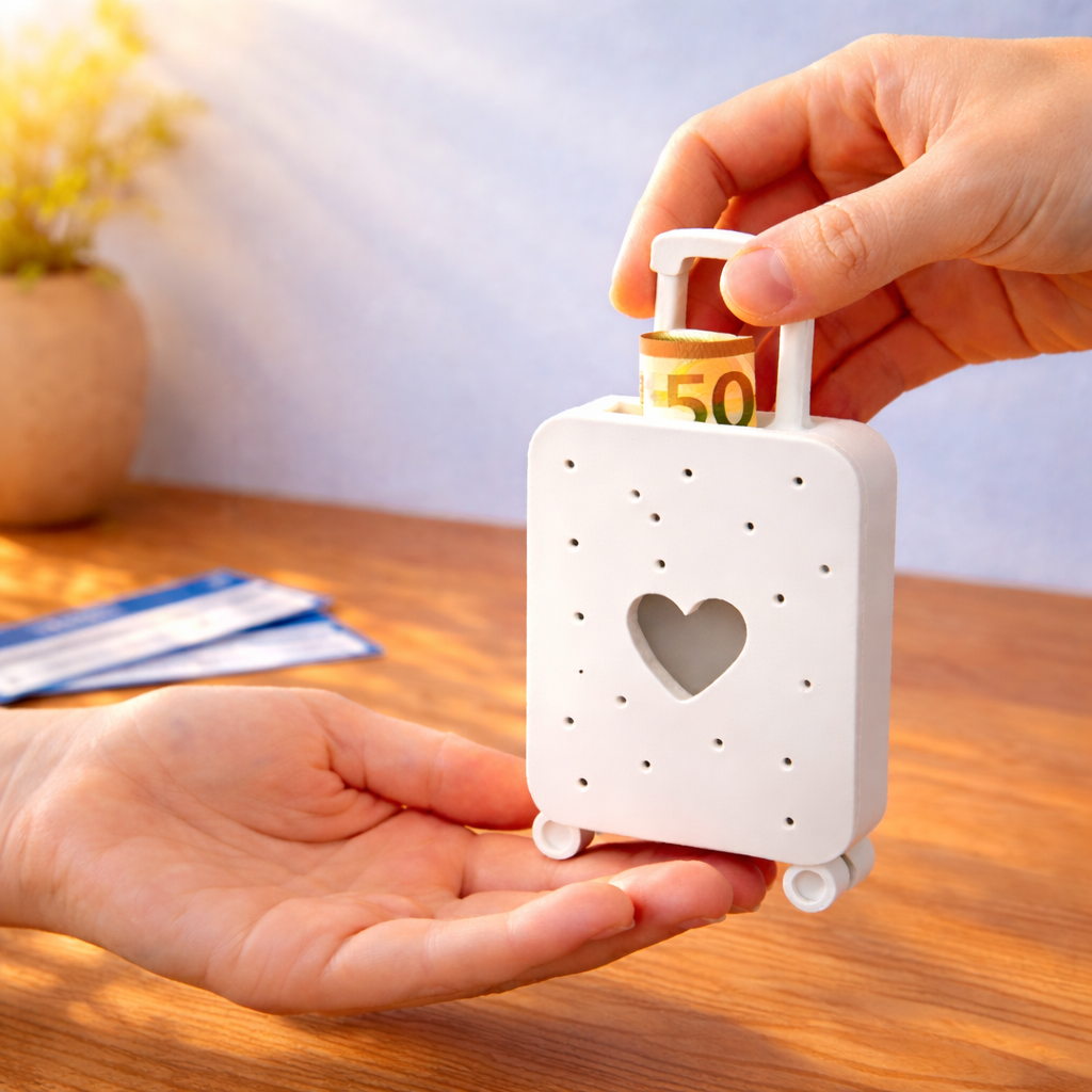 Kleine Reisekoffer - Ein Geschenk für unsere Lieben mit Fernweh