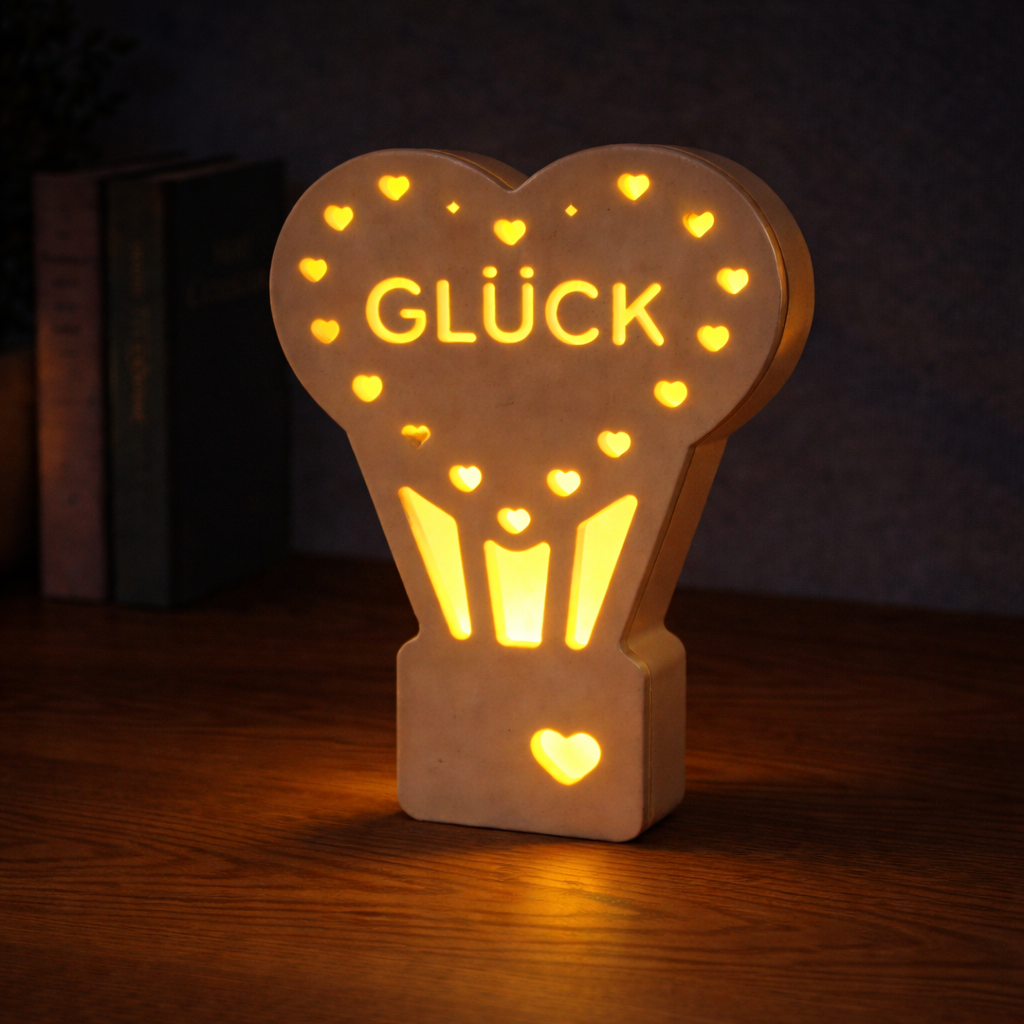 Heißluftballons "Glücksmomente"