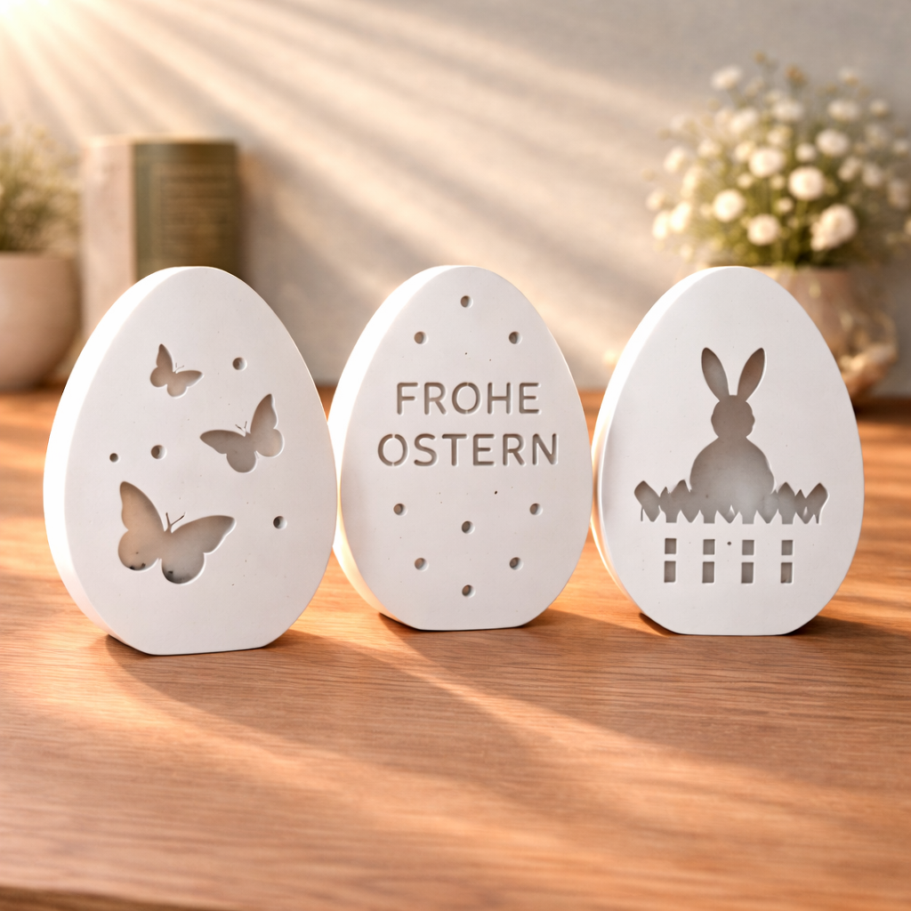 Ostereier "Dreierlei"