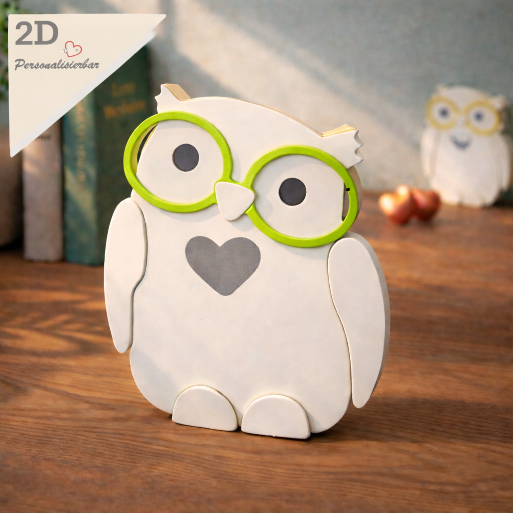 Eule "Einherzchen"  - Persönlichkeit nicht nur als Geschenk