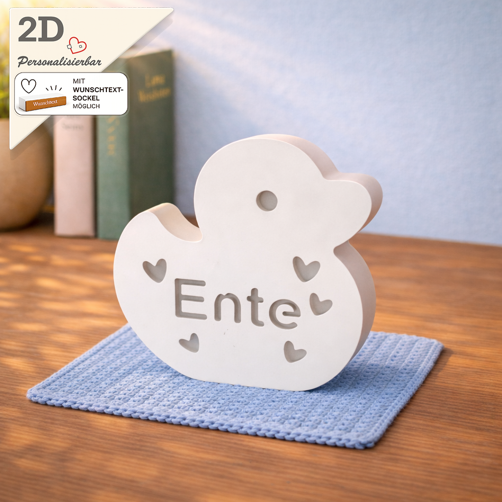 Kleine See Enten – Deko oder als Geschenk schwimmen sie in dein Herz